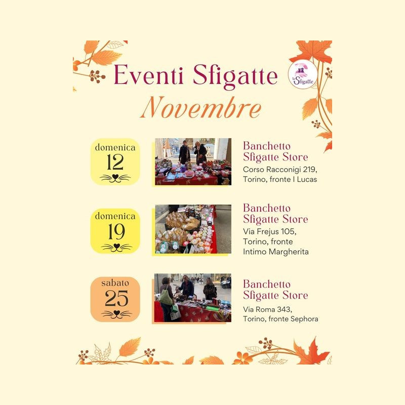 Un Novembre targato Sfigatte! - Associazione Le Sfigatte