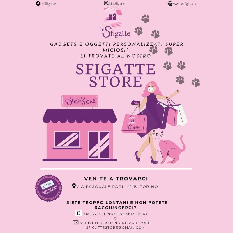 Amica gattofila non darti mai per scontata ma l'8 marzo approfitta dello sconto Sfigatte dedicato a te! - Associazione Le Sfigatte