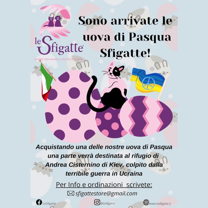 Sono arrivate le uova di Pasqua Solidali! - Associazione Le Sfigatte