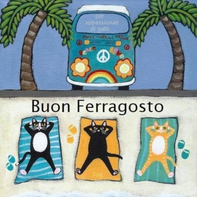 Buon Ferragosto da tutti noi di Sfigatte! - Associazione Le Sfigatte