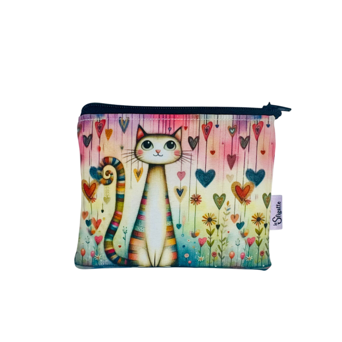 Pochette Piccola | Collezione Gatti e Cuori - Associazione Le Sfigatte